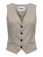 Gilet Donna Fungi Melange - Santangelo
