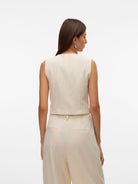 Gilet Donna Oatmeal - Santangelo