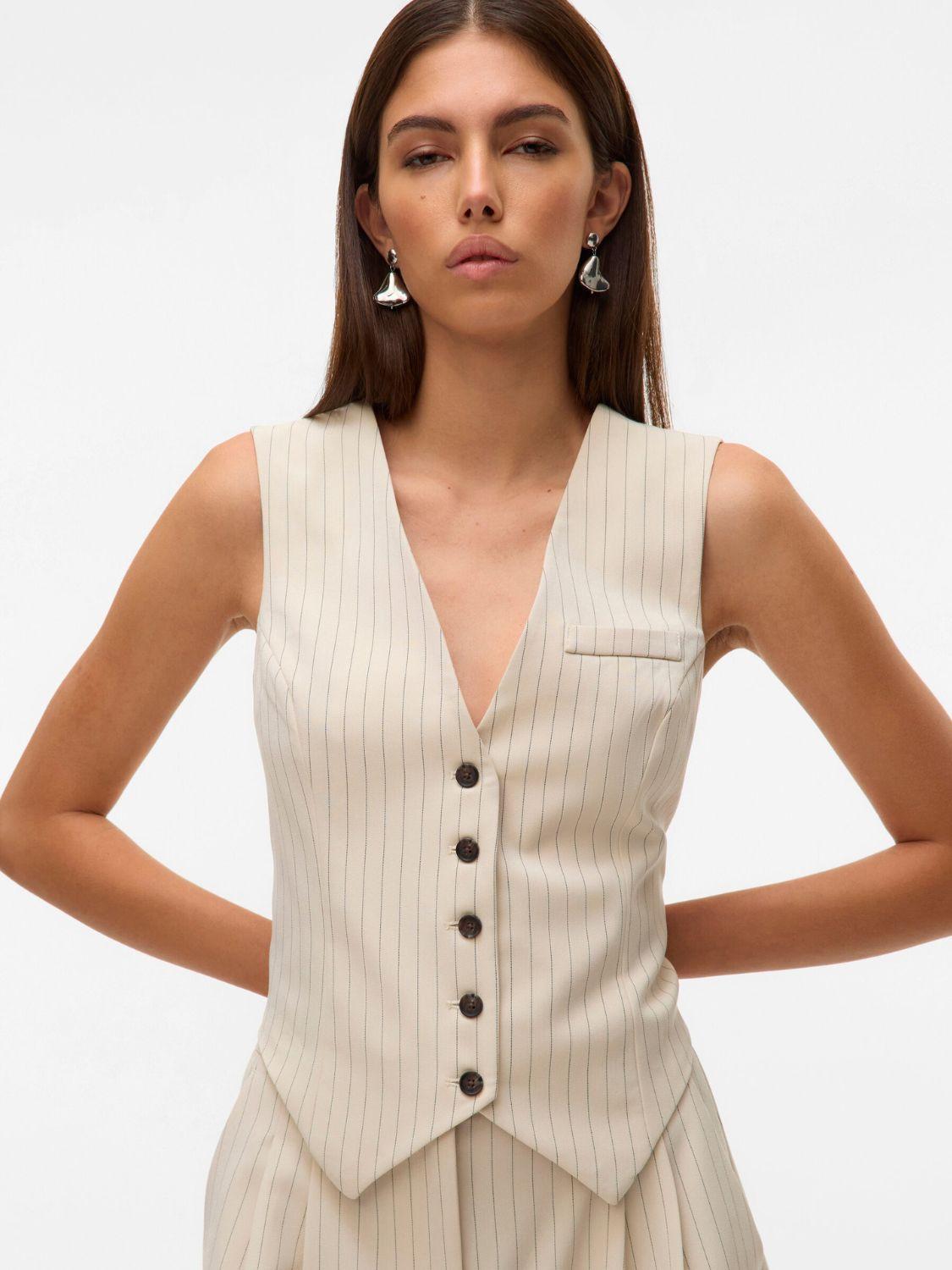 Gilet Donna Oatmeal - Santangelo