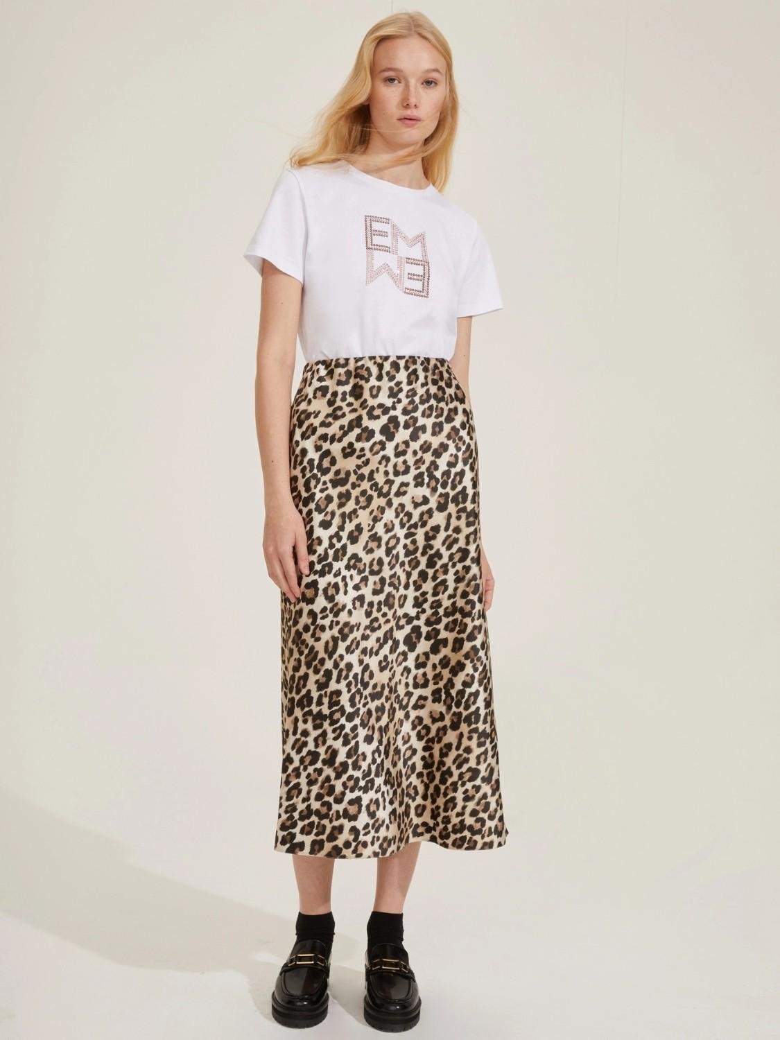 Gonna midi stretch Oracolo Donna Naturale - Santangelo