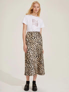Gonna midi stretch Oracolo Donna Naturale - Santangelo