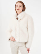 Yes Zee Giacca Invernale Donna Bianca G004 KO00 0157 YES ZEE 