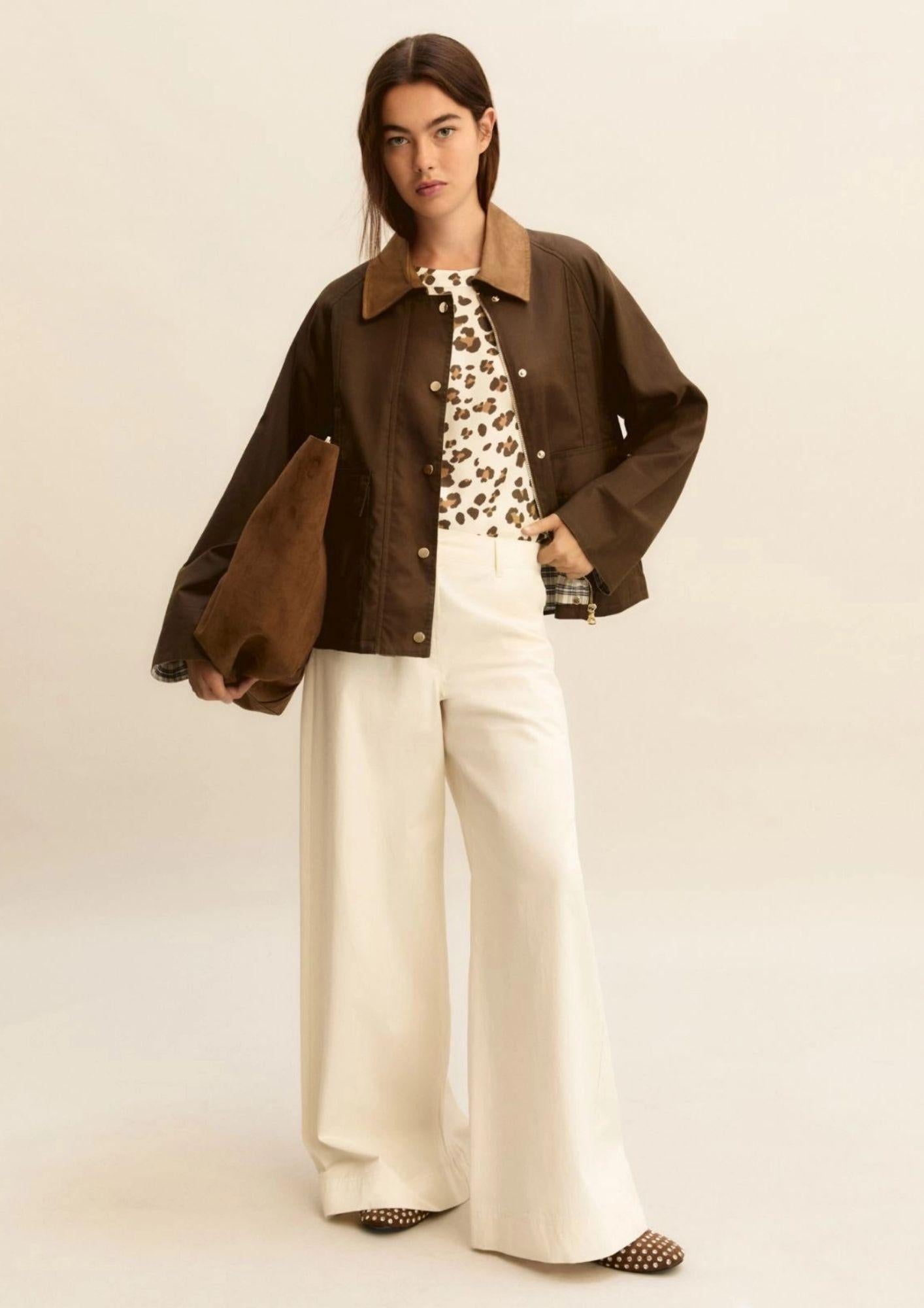 Emme Marella Maglia Donna Emmrane Bianco Burro Animalier 2615111211200 002 EMME MARELLA 