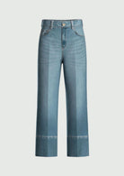 Emme Marella Jeans Donna Emmcropped Blu Chiaro 2615181011200 003 EMME MARELLA 