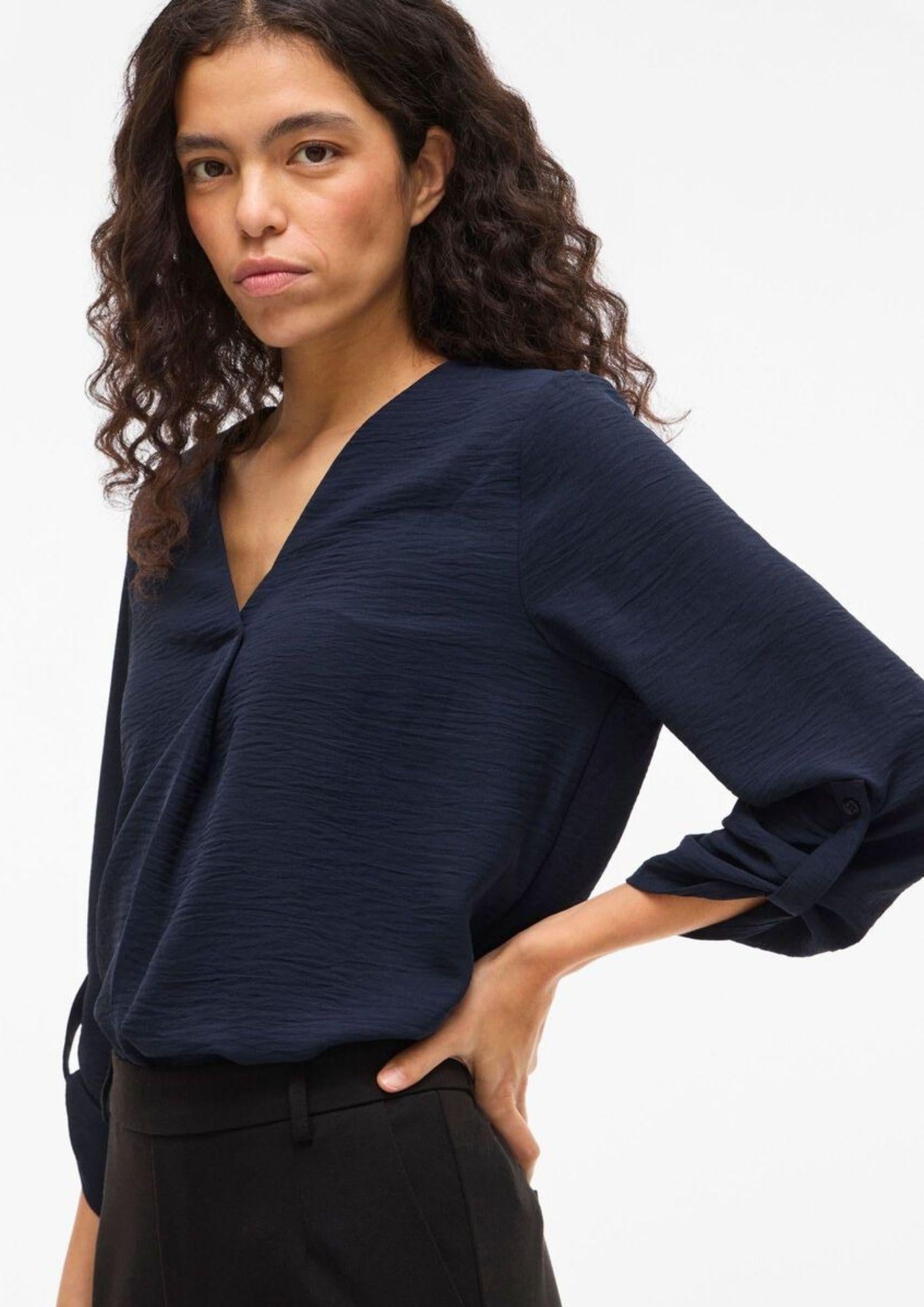 Vila Top Donna Vijosa Blu Navy 14102906 Navy Blazer VILA 