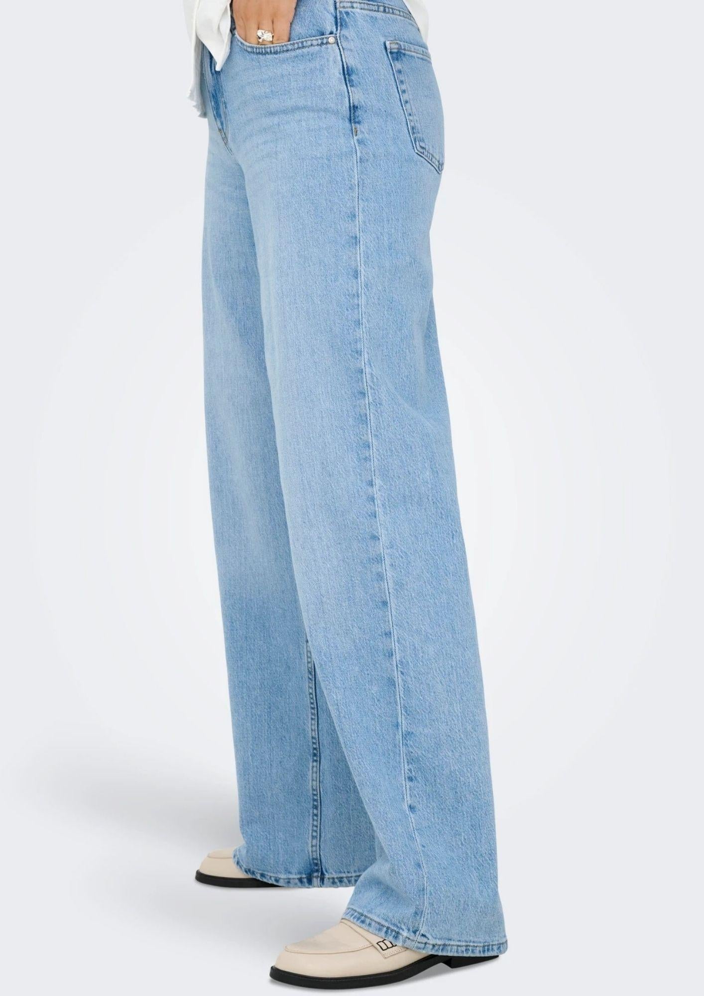Jacqueline De Yong Jeans Donna Ruby Blu Denim Chiaro 15371107 Light Blue Denim JACQUELINE DE YONG 