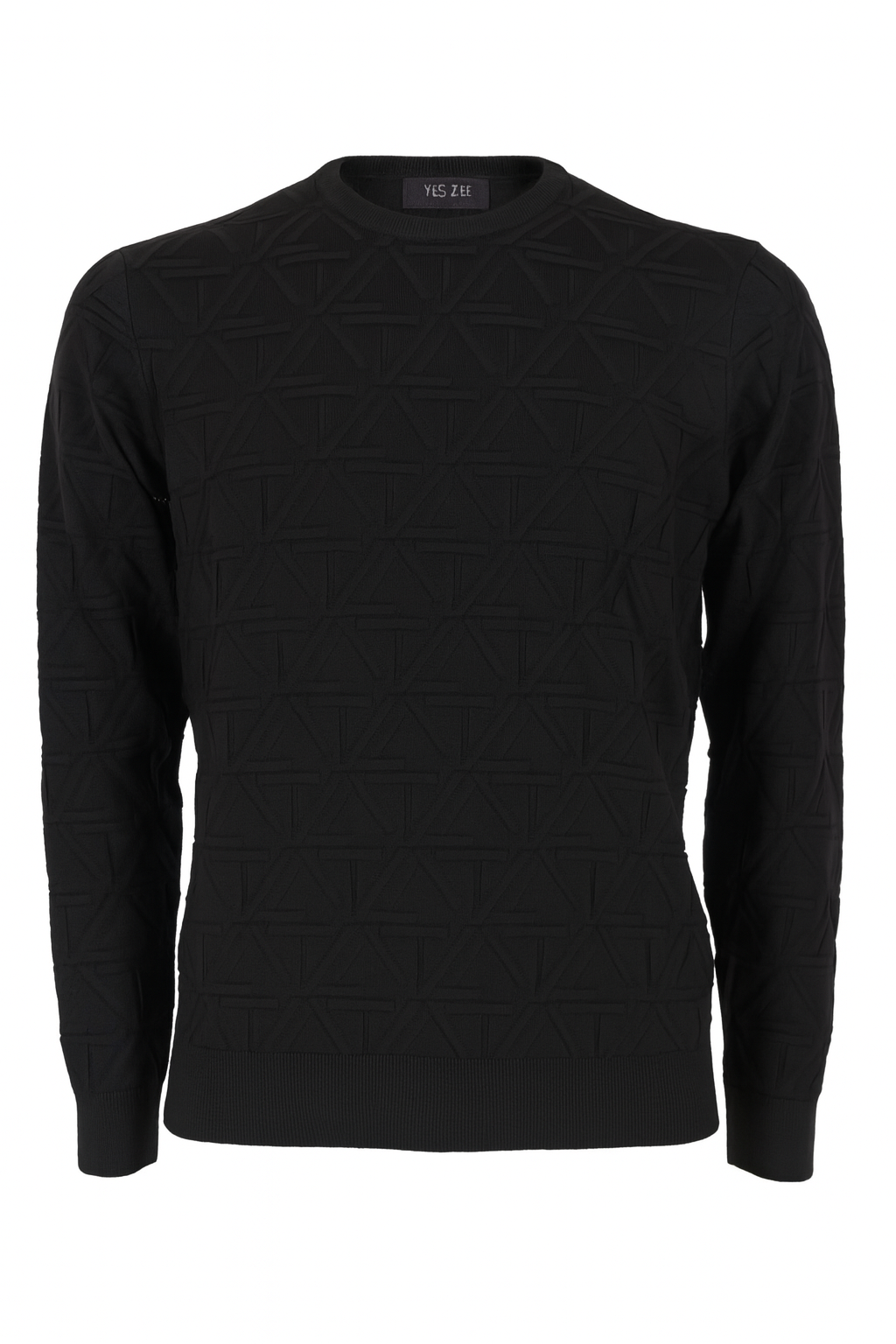 Yes Zee Maglia Uomo Nera M823 MD00 0801 YES ZEE 