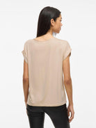 Vila Top Donna Cement Viellette 14059563 Cement VILA 