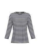 Emme Marella Maglia Donna Emmcosetta Bianca e Blu 2615971011200 012 EMME MARELLA 