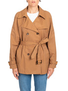 Diana Gallesi Giacca Donna Marrone Cammello R024R002328N 12 DIANA GALLESI 