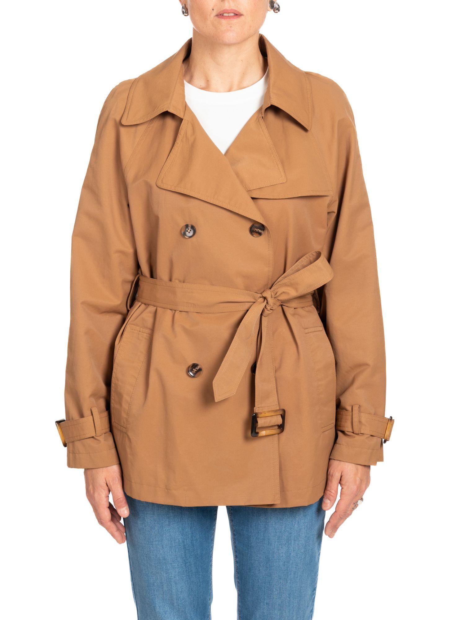 Diana Gallesi Giacca Donna Marrone Cammello R024R002328N 12 DIANA GALLESI 