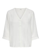 Jacqueline De Yong Camicia Donna Bianco Jdylion 15225654 Cloud Dancer JACQUELINE DE YONG 