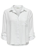 Jacqueline De Yong Camicia Donna Caya Bianca 15346548 Bright White JACQUELINE DE YONG 