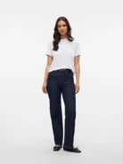 Vero Moda T-Shirt Donna Bianco Vmpaulina 10316991 Bright White VERO MODA 