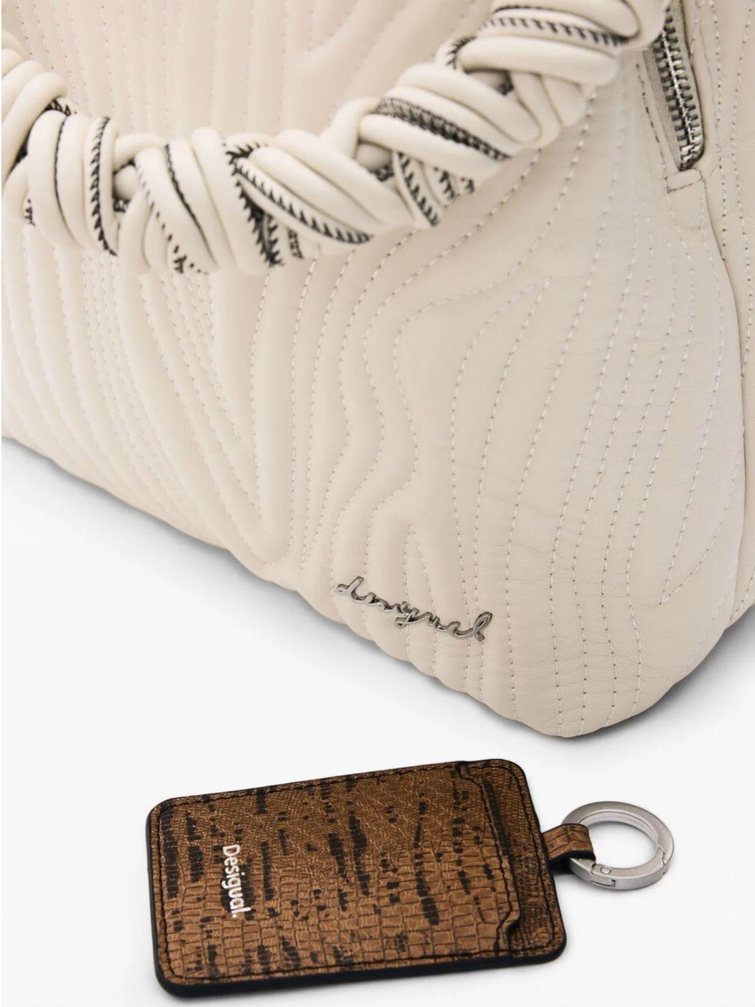 Desigual Zaino Donna Backhelium Mini Ecru Bianco 26SAKP41 1008 DESIGUAL 