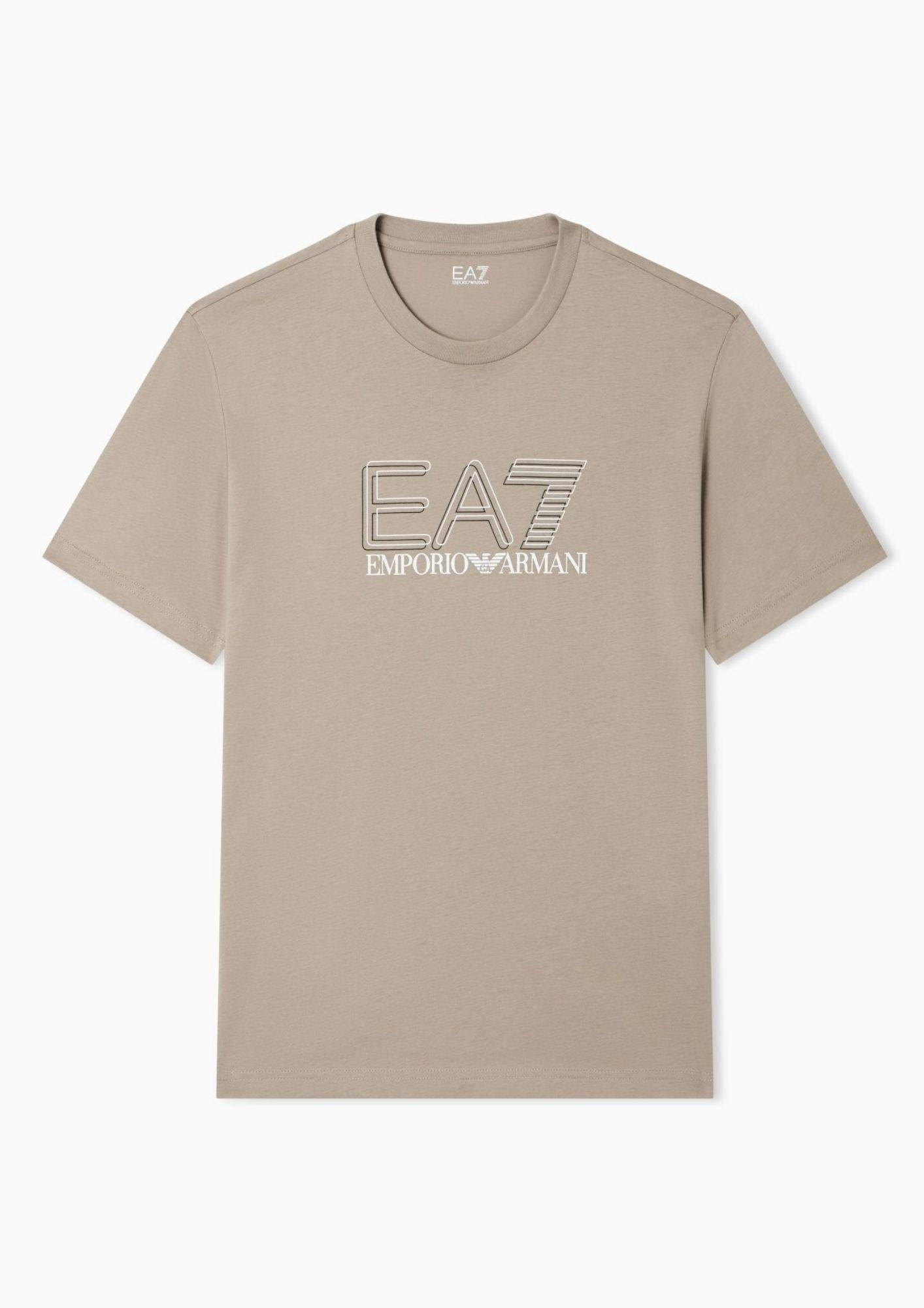 EA7 Emporio Armani T-Shirt Beige 7M001307 AF10375 U6167 EA7 EMPORIO ARMANI 