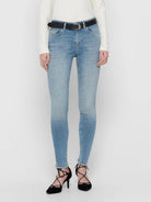 Only Jeans Donna Skinny Fit Light Blue Onlblush 15162363 Light Blue Denim ONLY 
