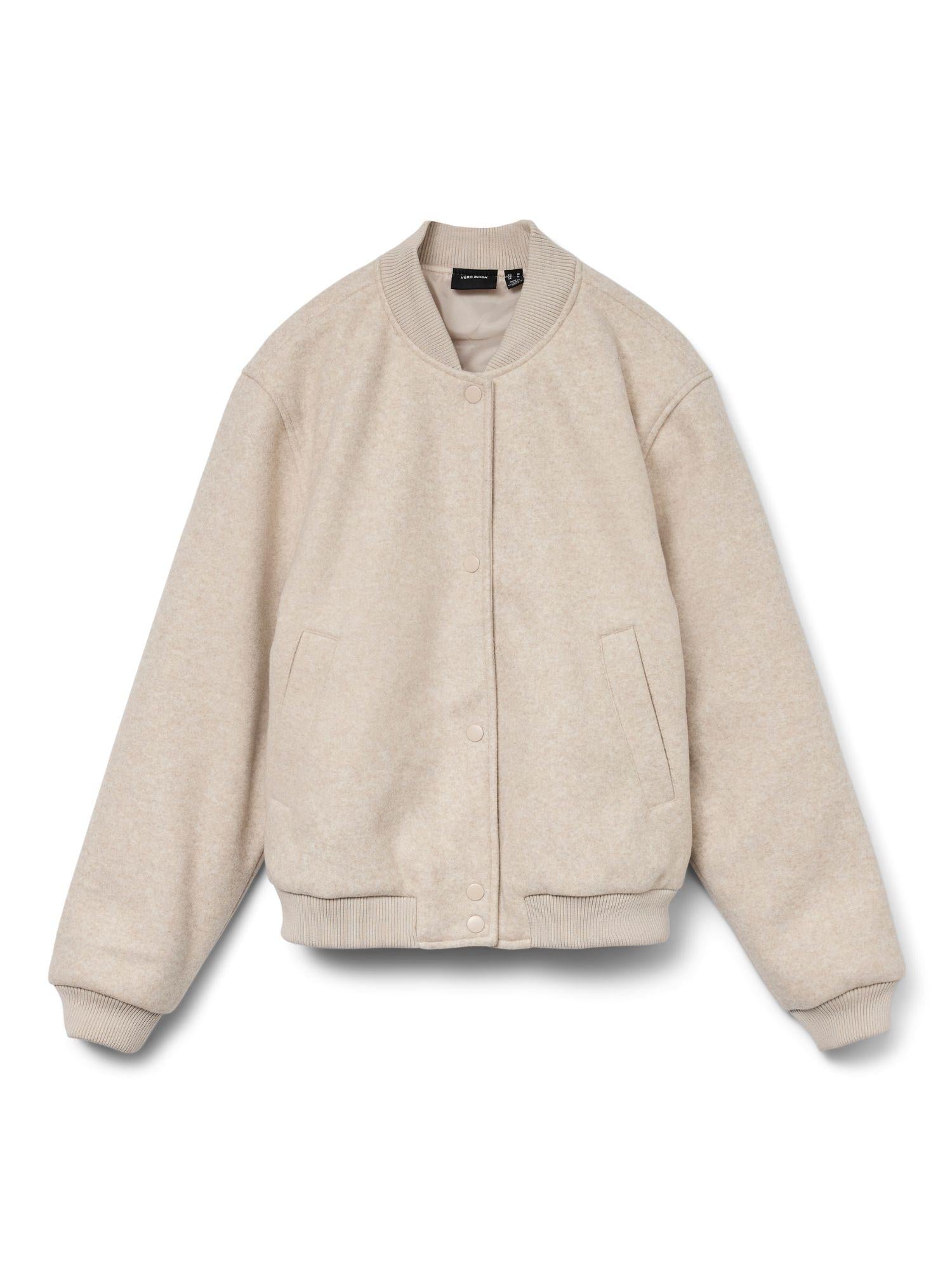 Vero Moda Giubbino Donna Fortune Beige 10331816 Oatmeal melange VERO MODA 