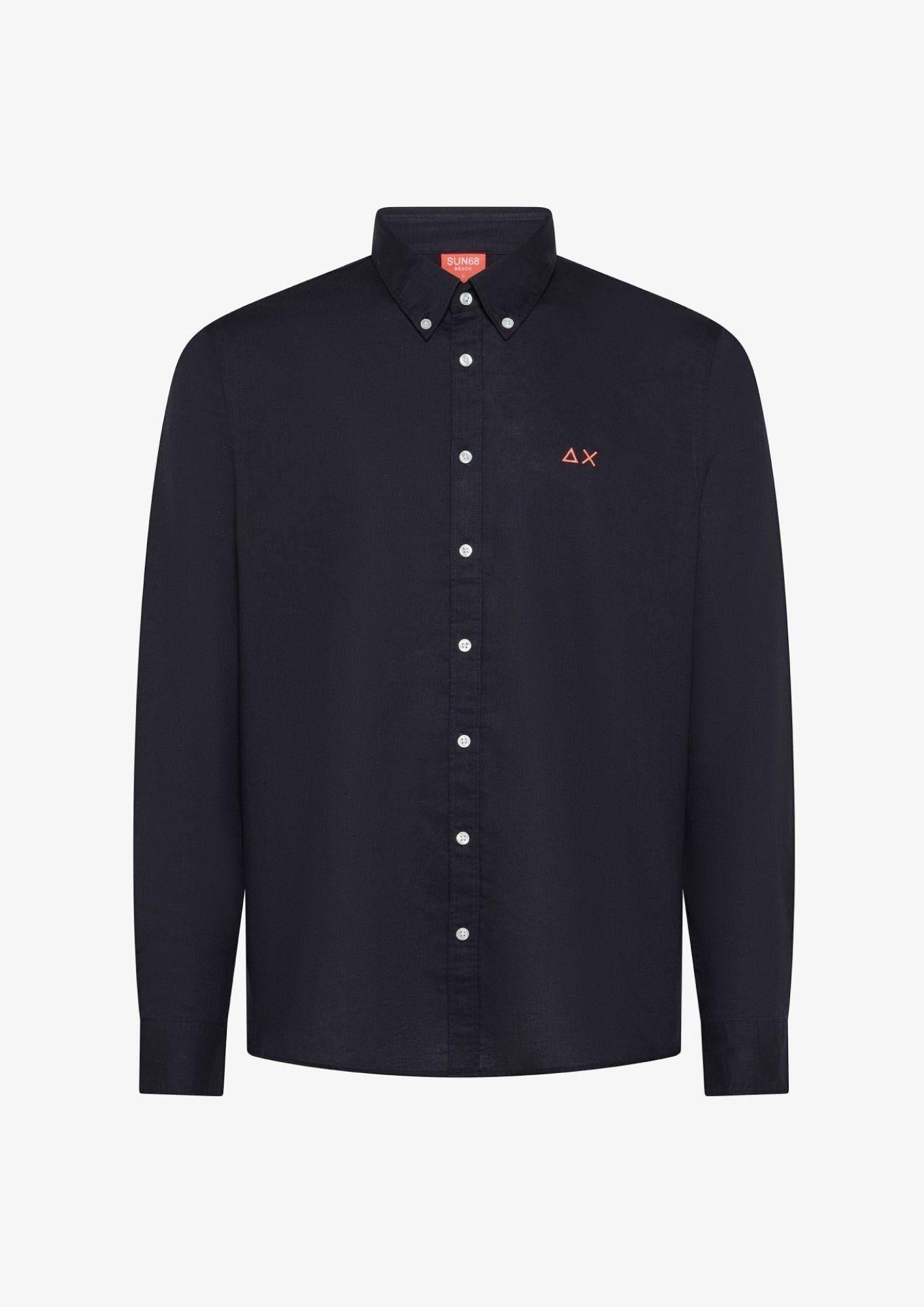 Sun68 Camicia Uomo Blu S36120 07 SUN68 