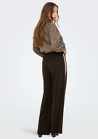Only Pantalone Donna Asta Marrone 15356171 Chocolate Torte Black ONLY 