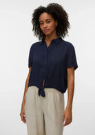 Vero Moda Camicia Donna Menny Blu Navy 10303694 NAVY BLAZER VERO MODA 