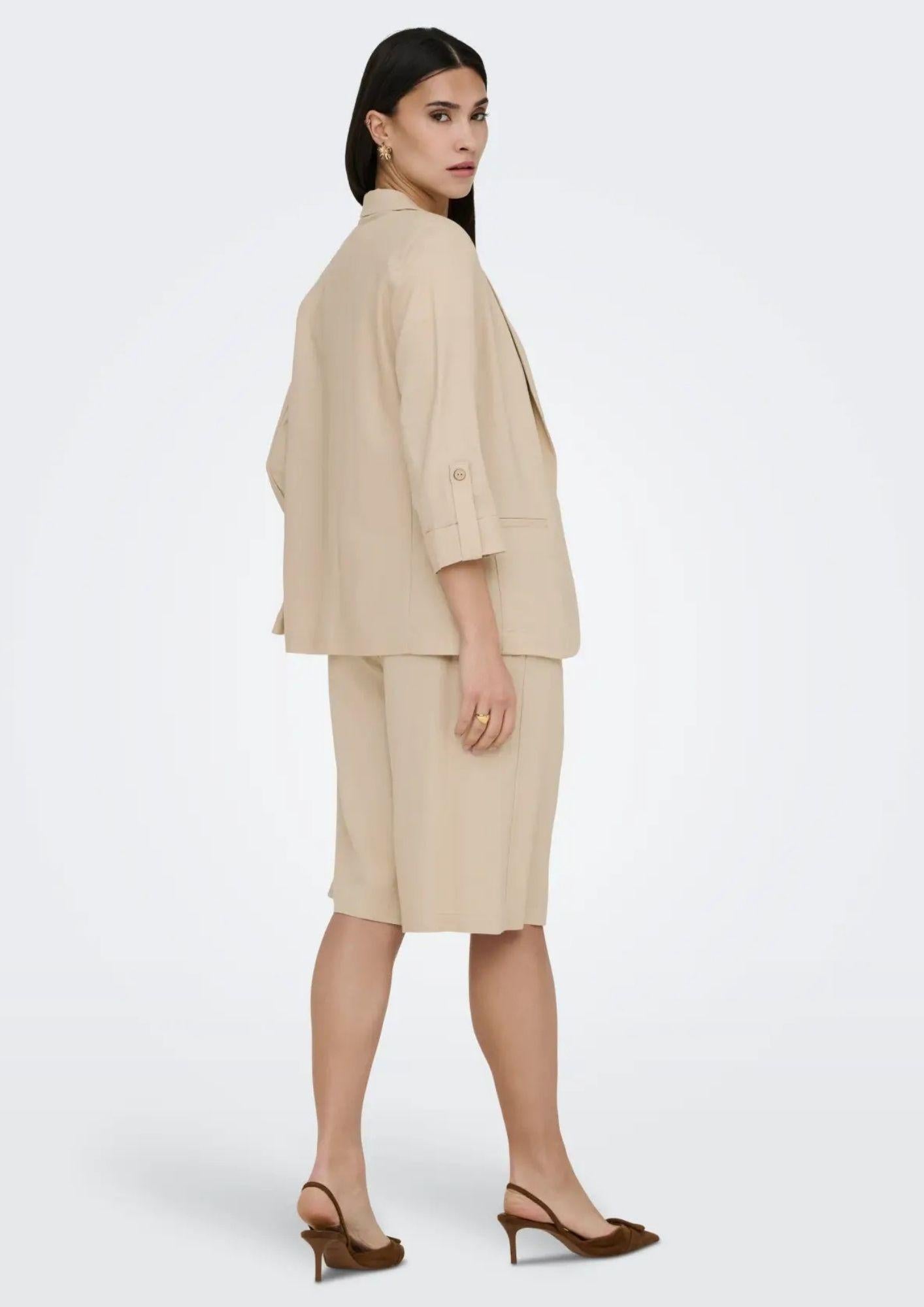 Only Giacca Donna Goa Beige 15363727 Oxford Tan ONLY 