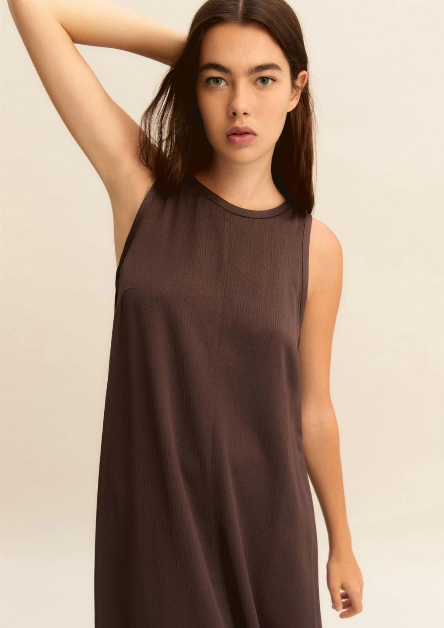 Emme Marella Vestito Donna Emmuguale Testa Di Moro 2615221011200 003 EMME MARELLA 