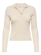 Only Maglia Polo Donna Birch Onlkaya 15344841 Birch ONLY 