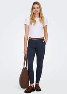 Jacqueline De Yong Pantalone Donna Chicago Blu 15371498 Night Sky JACQUELINE DE YONG 