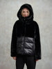 Veste d'hiver Blauer Fanevil pour femme, noire