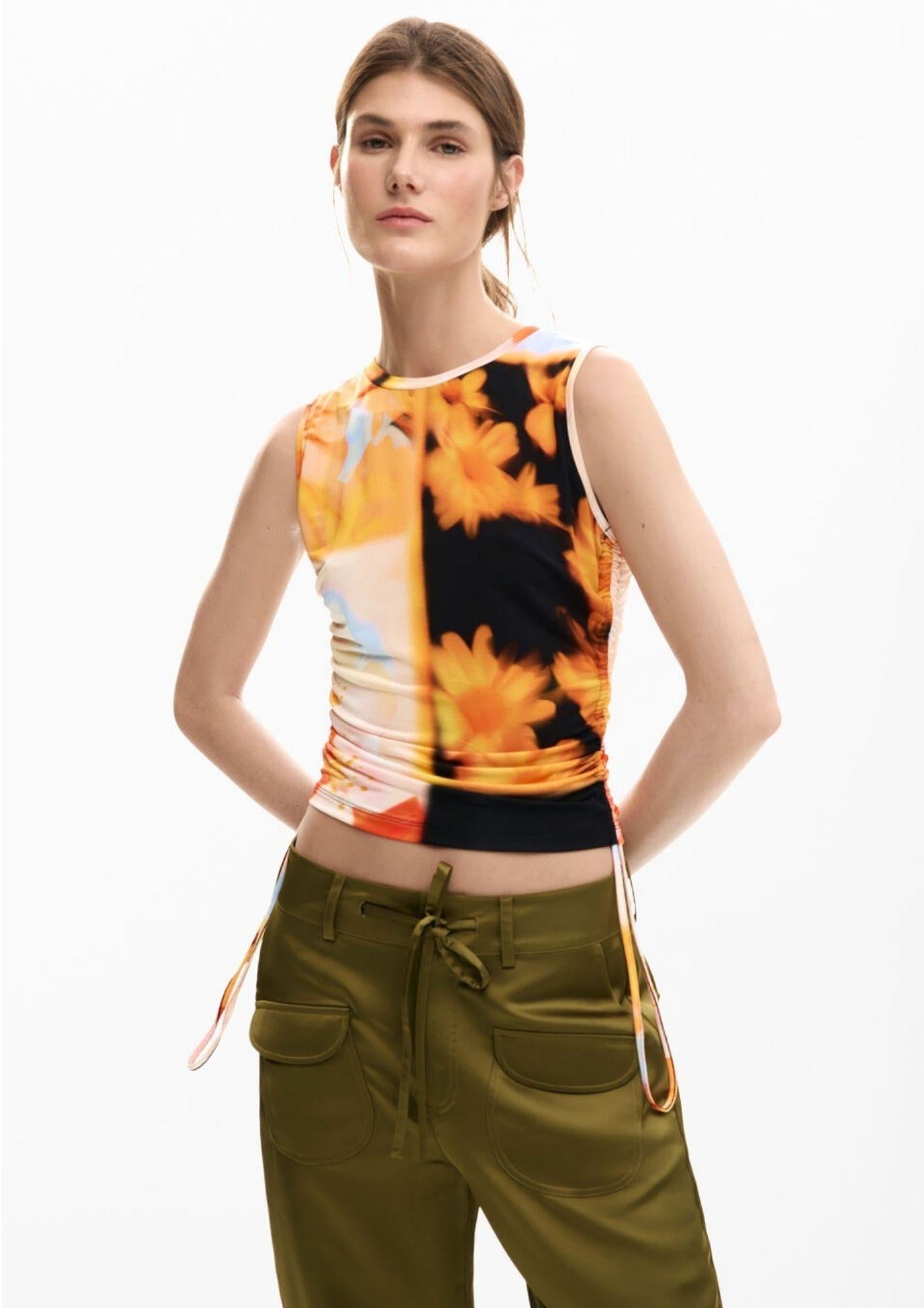 Desigual Canotta Donna Bolonia Multicolor 26SWTK47 9019 DESIGUAL 