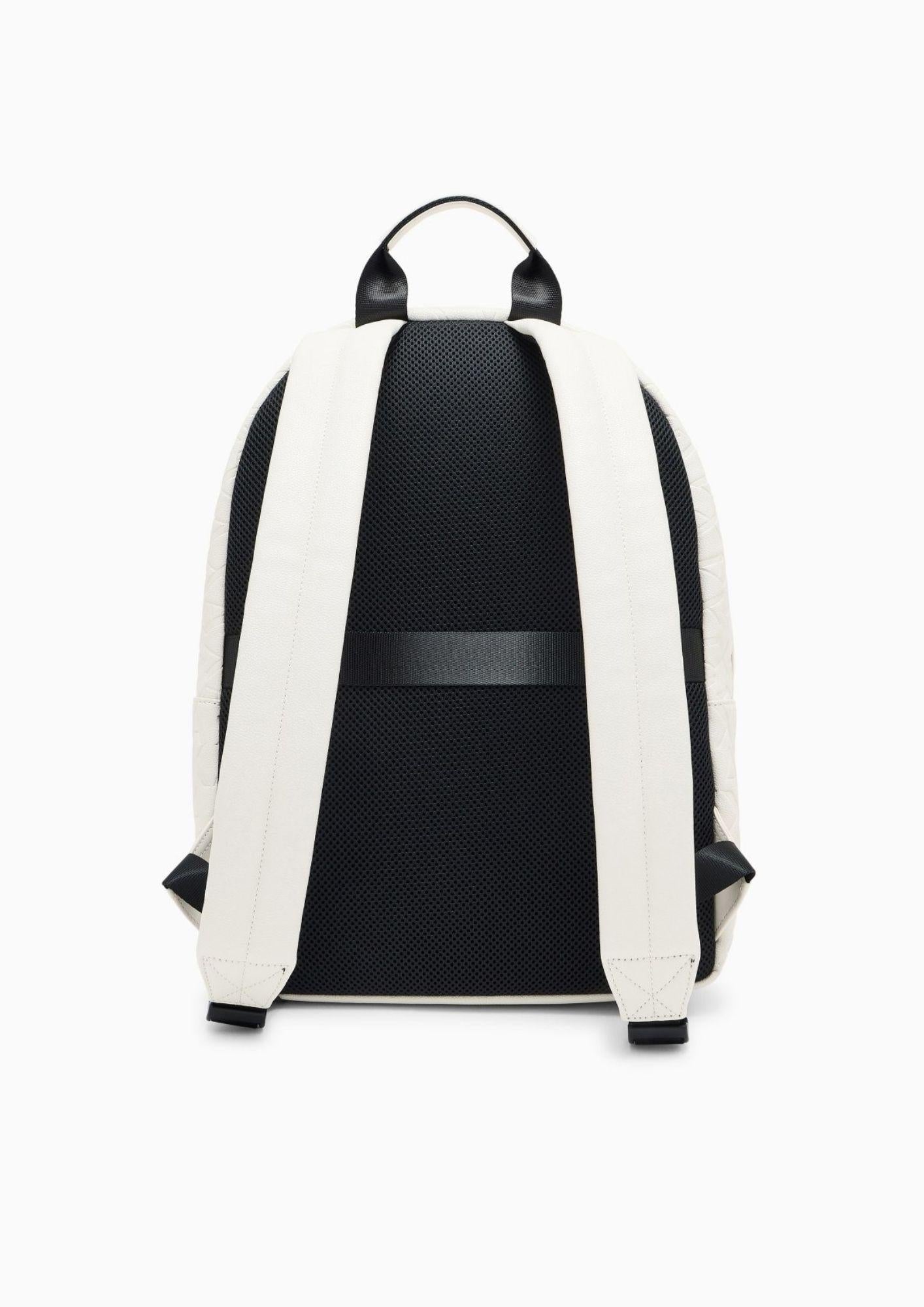 Armani Exchange Zaino Uomo Bianco XM000237 AF12133 U1074 ARMANI EXCHANGE 