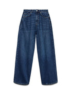 Vero Moda VMRAE Jeans Wide Fit Donna Dark Blue Denim 10336550 Dark Blue Denim VERO MODA 