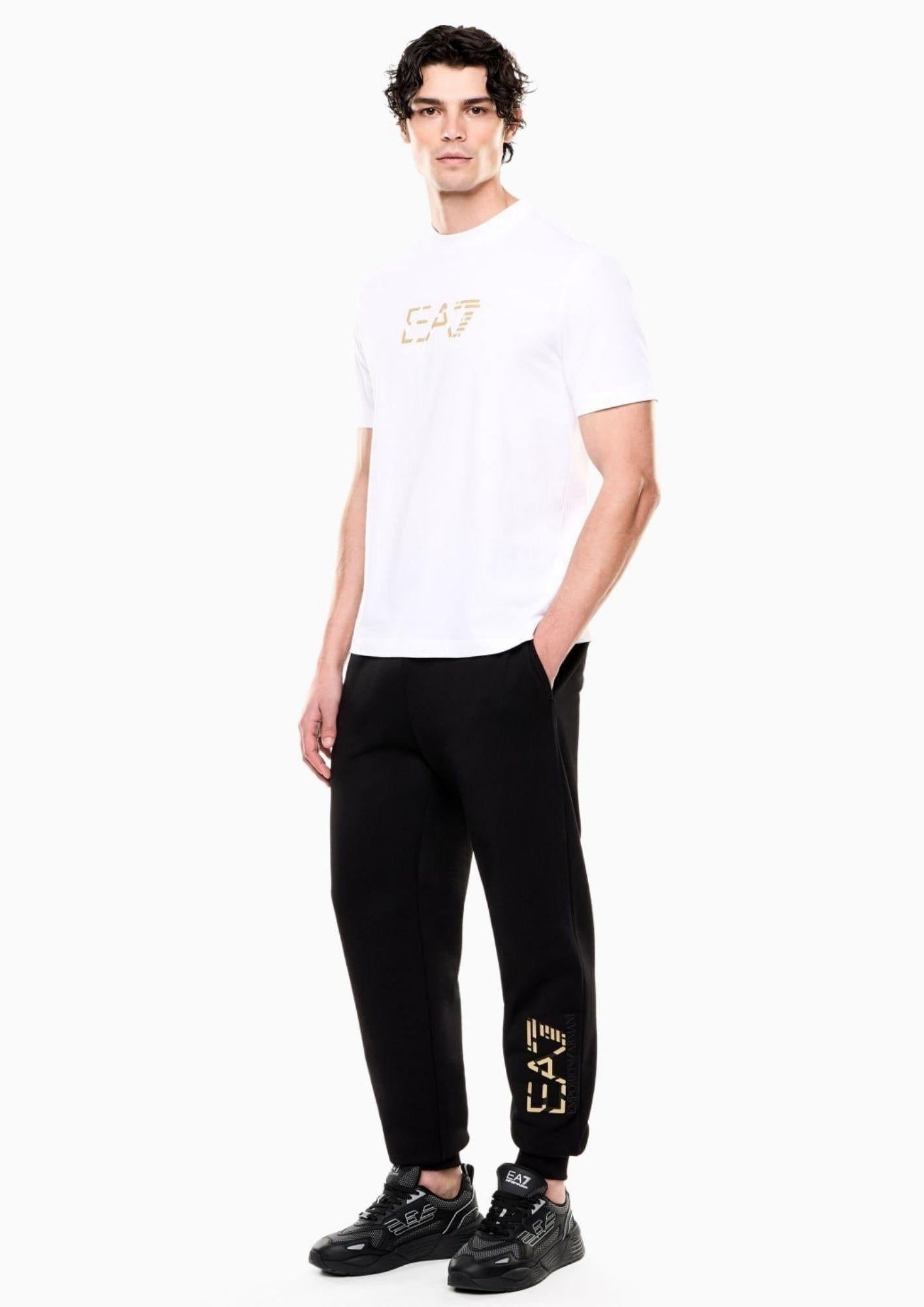 EA7 Emporio Armani T-Shirt Uomo Bianca 7M001562 AF17789 U0002 EA7 EMPORIO ARMANI 