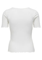 Jacqueline De Yong Top Donna Fransiska Bianco 15238718 Cloud Dancer JACQUELINE DE YONG 