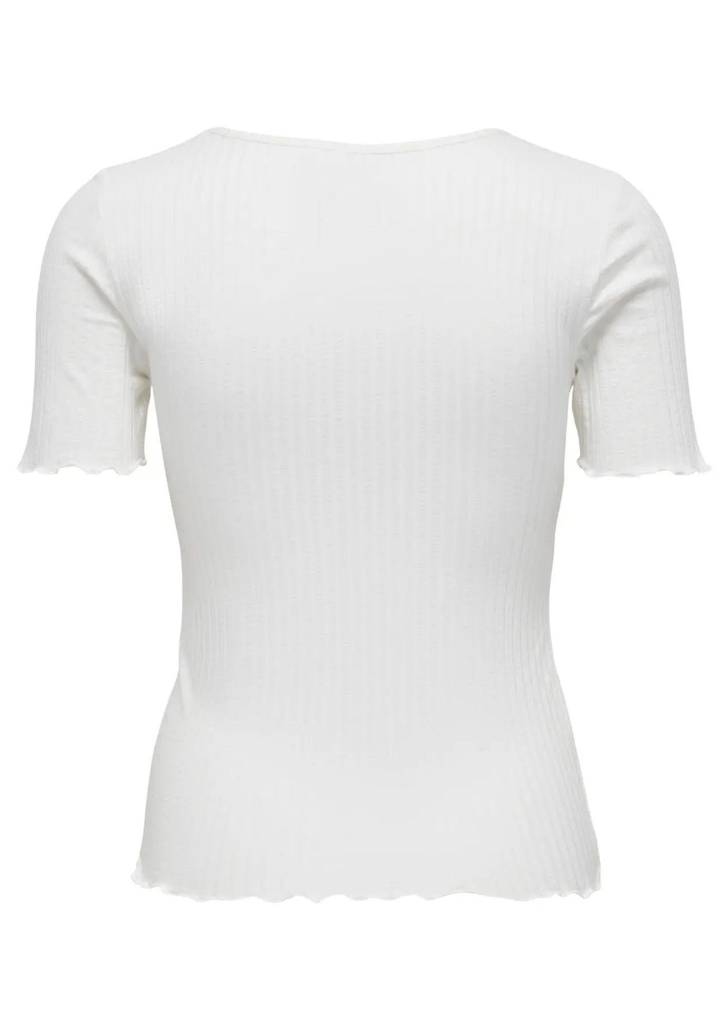 Jacqueline De Yong Top Donna Fransiska Bianco 15238718 Cloud Dancer JACQUELINE DE YONG 