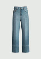 Emme Marella Jeans Donna Emmcropped Blu Chiaro 2615181011200 003 EMME MARELLA 