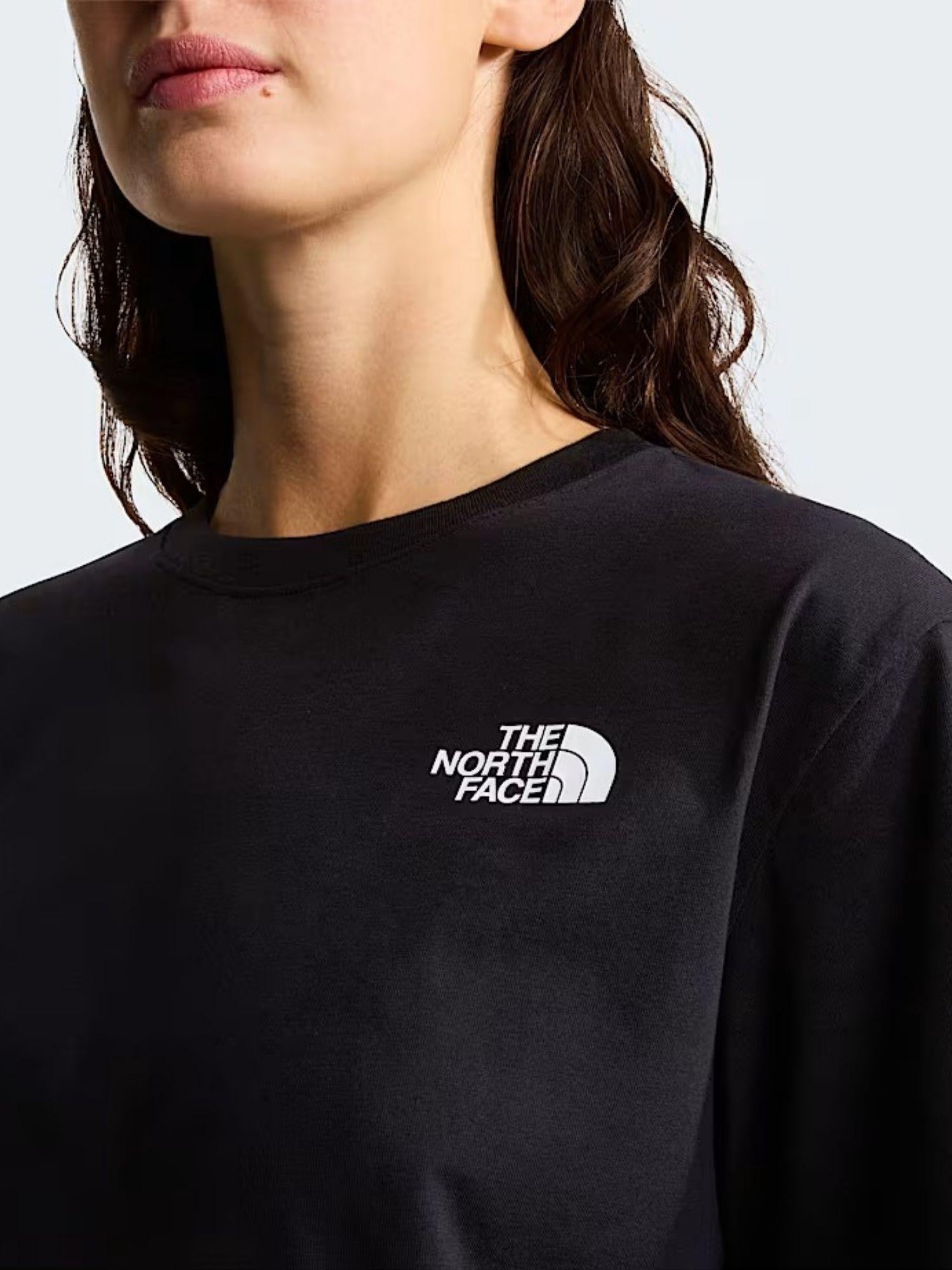 The North Face T-Shirt Donna Opal Frost Evolution NSE Box Relaxed NF0A8B6W KY4 THE NORTH FACE 