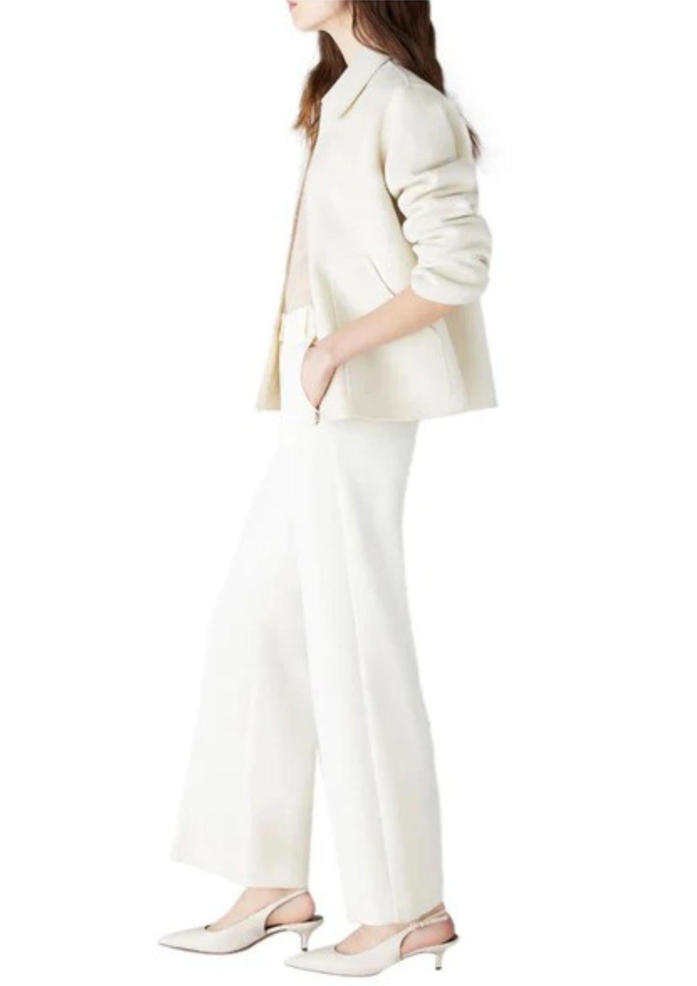 Emme Marella Pantalone Donna Efebo Bianco 2525136091200 001 EMME MARELLA 