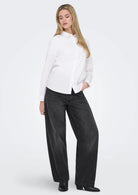 Only Camicia Donna Dea Bianca 15370328 Bright White ONLY 