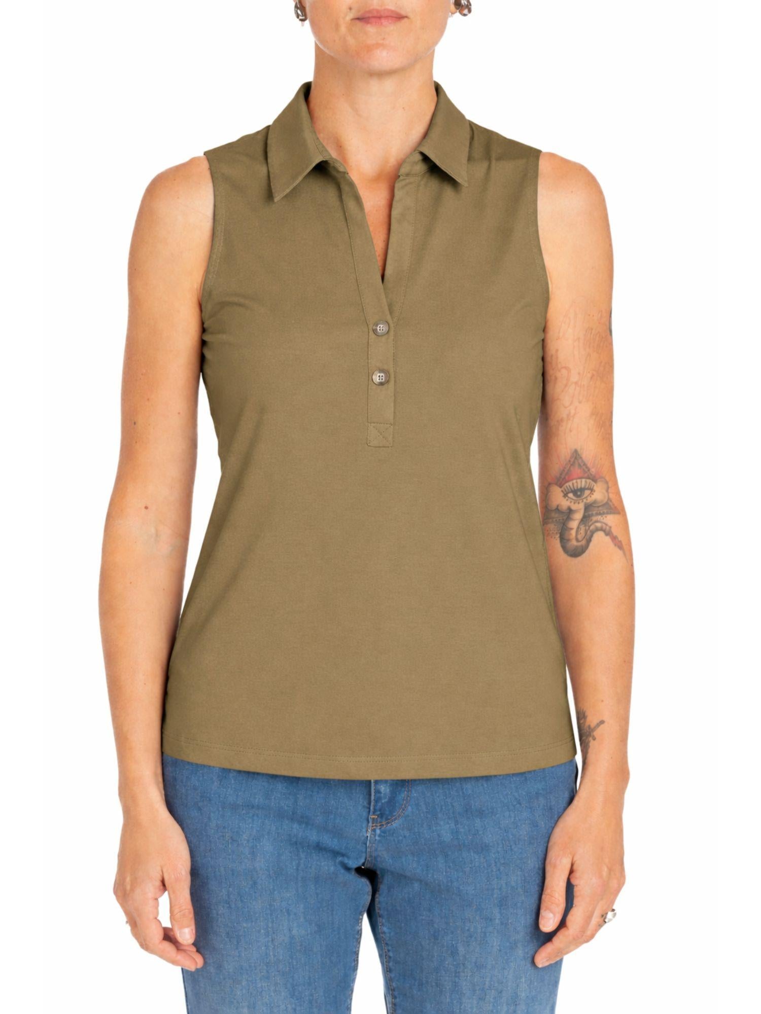 Diana Gallesi Maglia Donna Verde Militare G055R000663N 25 DIANA GALLESI 