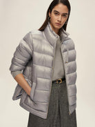 Emme Marella Piumino Antigoccia Donna Dolmen Azzurro Polvere 2525486012200 013 EMME MARELLA 