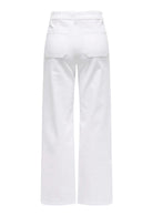 Jacqueline De Yong Pantalone Donna Iris Bianco 15341269 White JACQUELINE DE YONG 