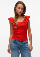 VERO MODA 10326226Fiery Red