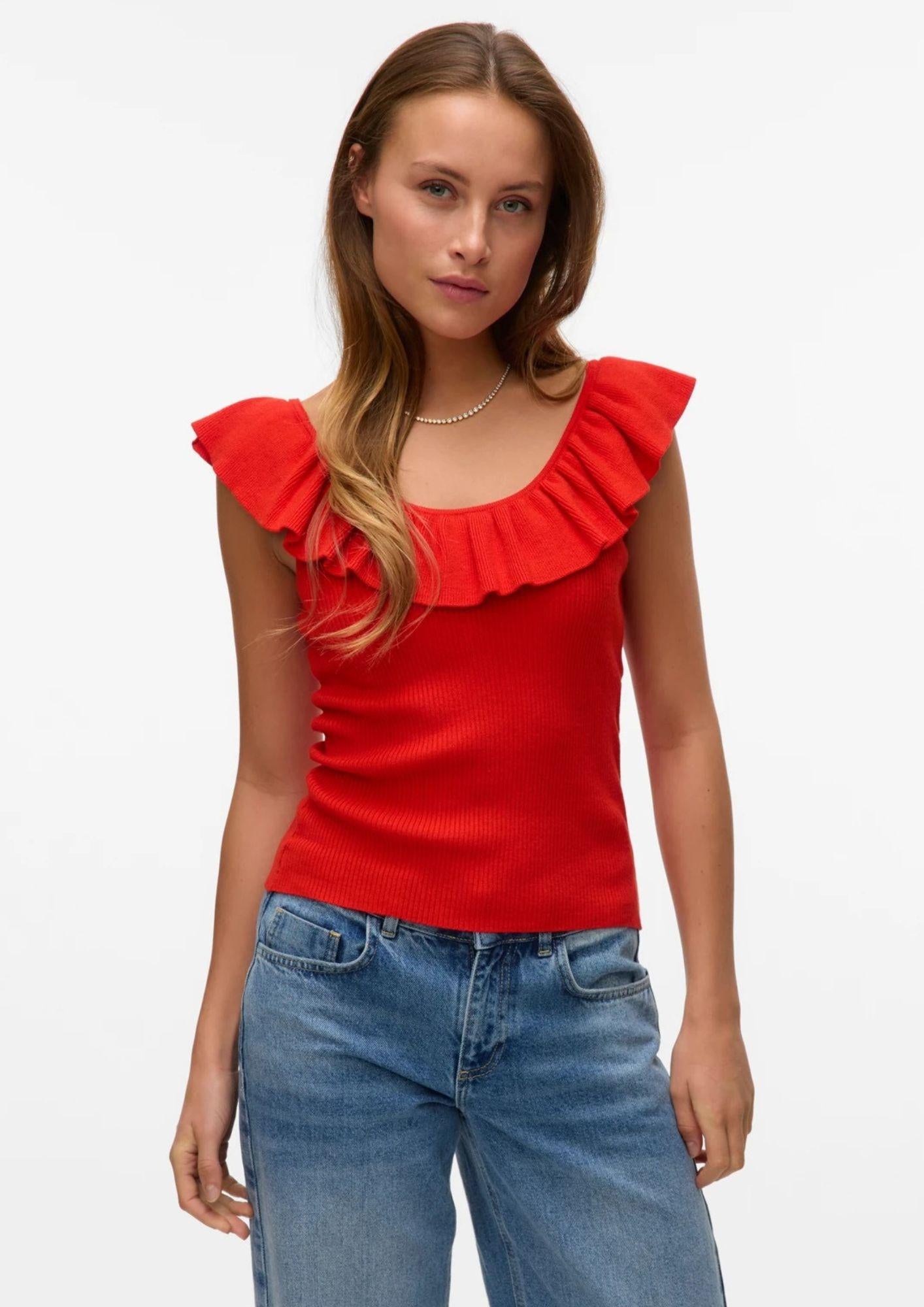VERO MODA 10326226Fiery Red