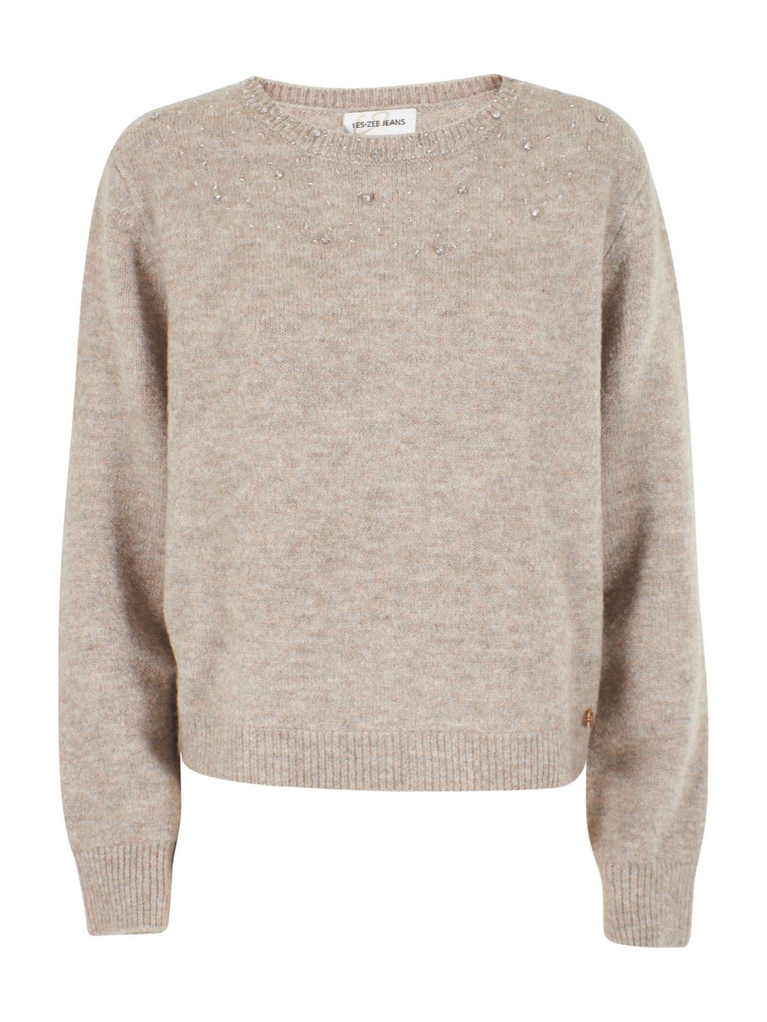 Yes Zee Maglia Donna Tortora M082 JZ00 0212 YES ZEE 