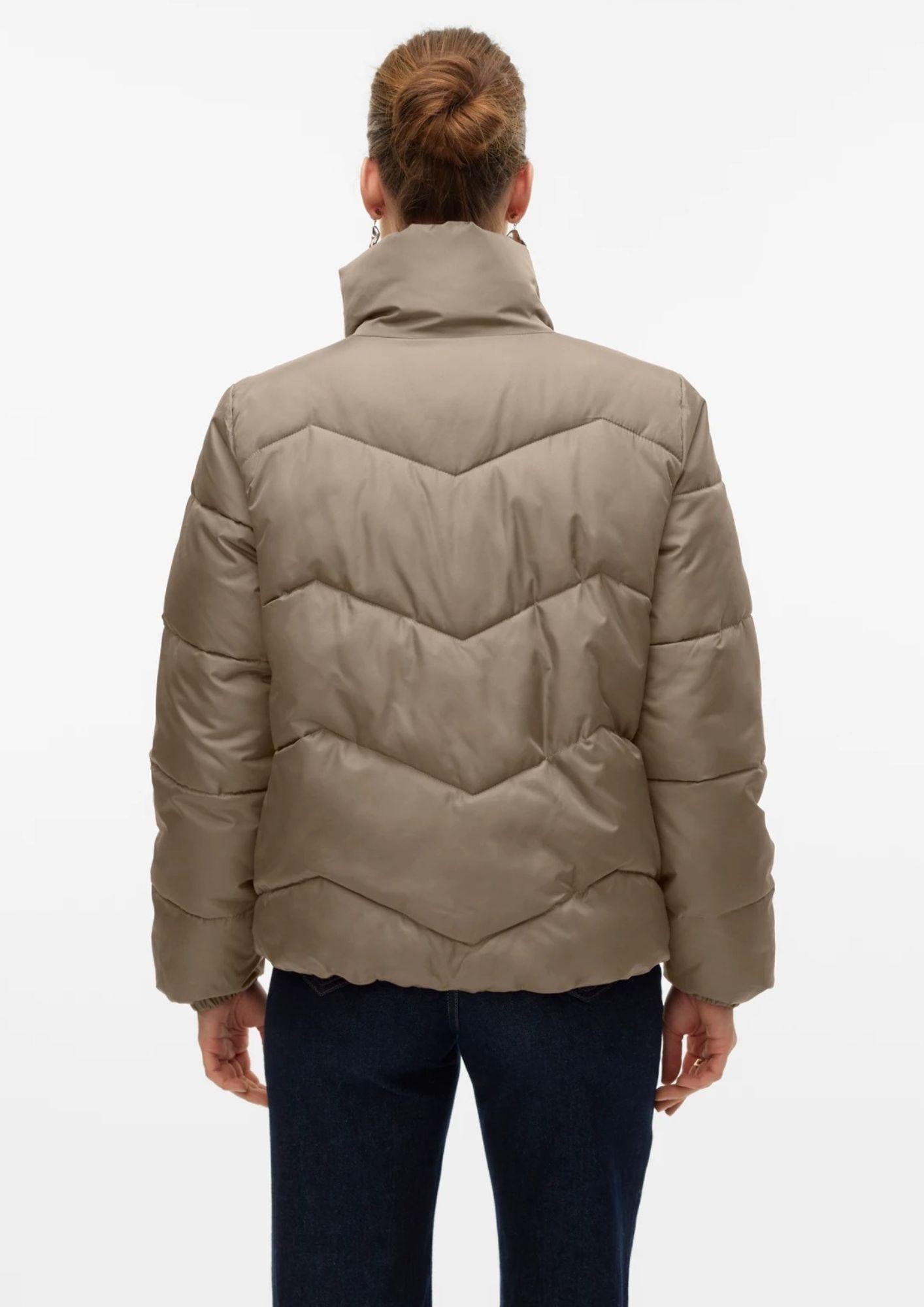 Vero Moda Giacca Invernale Donna Ligario Beige 10309844 Silver Mink VERO MODA 