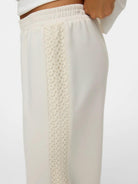 Vero Moda Pantaloni della Tuta Donna Birch VMInima 10341045 Birch BIRCH CROCHET VERO MODA 
