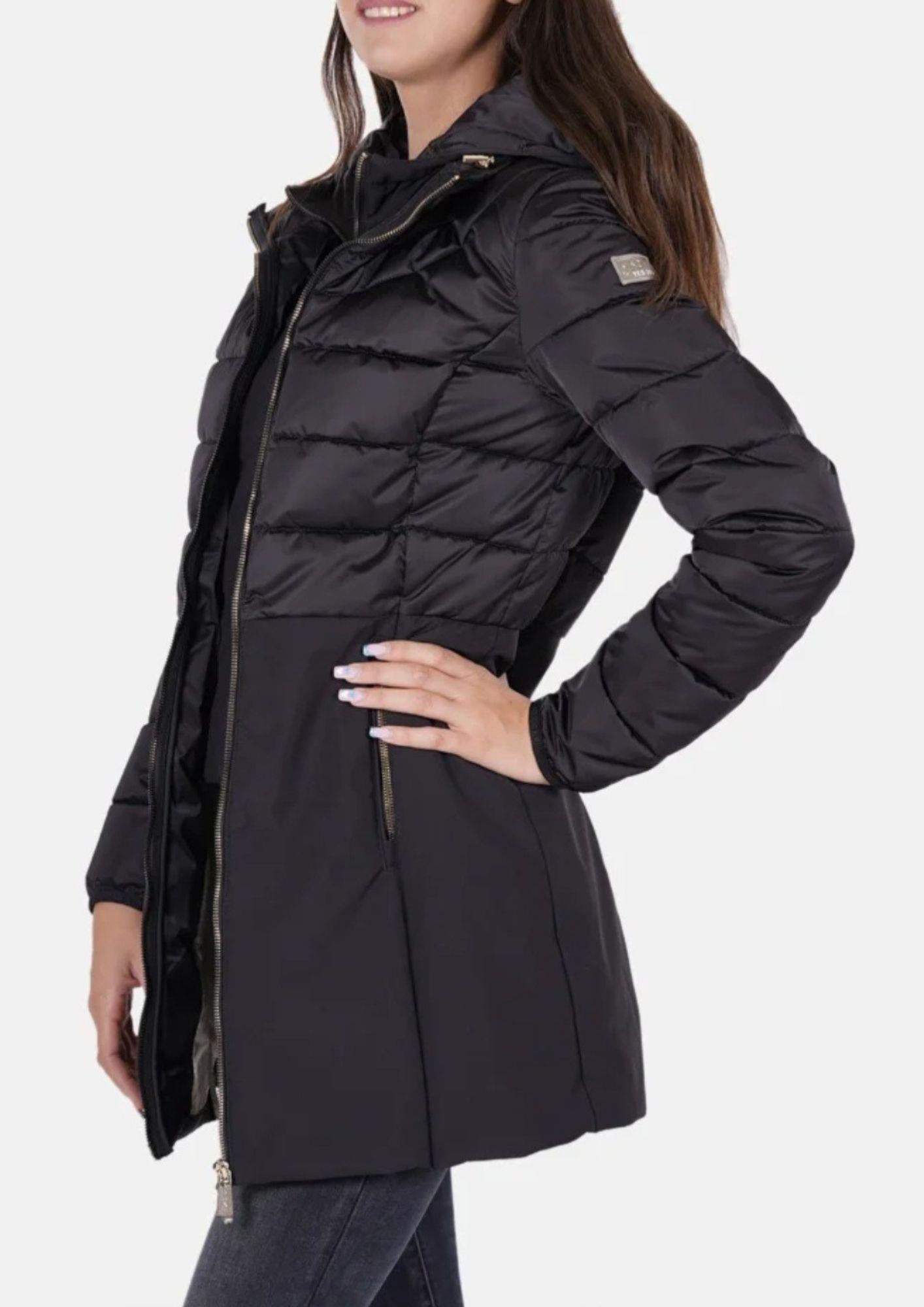 Yes Zee Giubbino Donna Nero O003 M800 0801 YES ZEE 