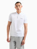 Armani Exchange Men's Jersey Polo White